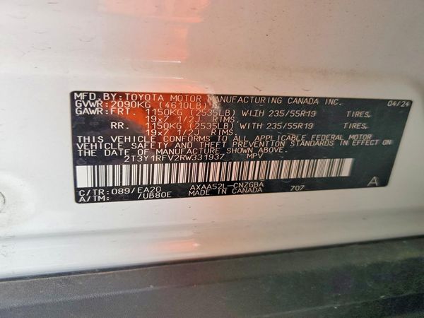2024 TOYOTA RAV4