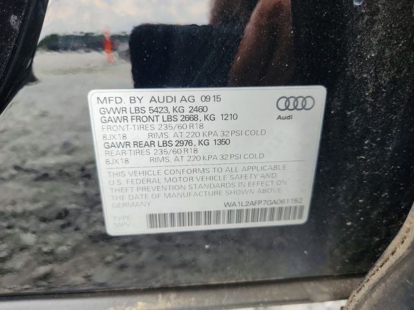 2016 AUDI Q5 quattro Premium Plus