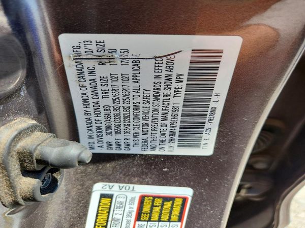 2014 HONDA CRV EX-L