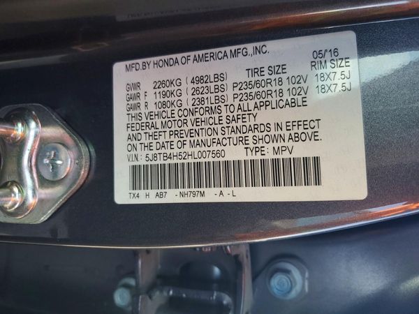 2017 ACURA RDX