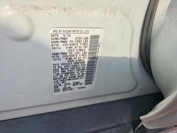 2019 NISSAN ROGUE