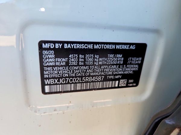 2020 BMW X1