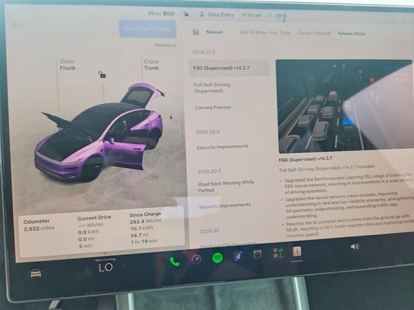 2026 TESLA MODEL Y