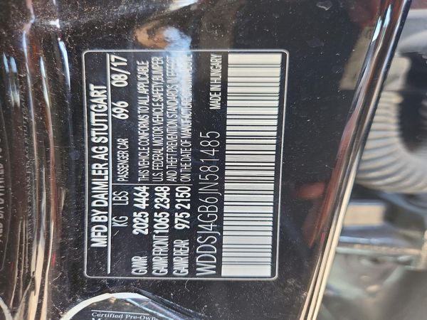 2018 MERCEDES-BENZ CLA CLA250-4M