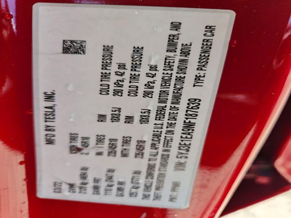 2022 TESLA MODEL 3