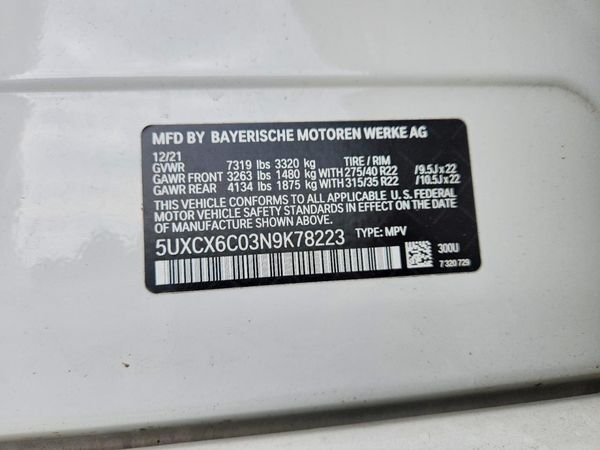 2022 BMW X7