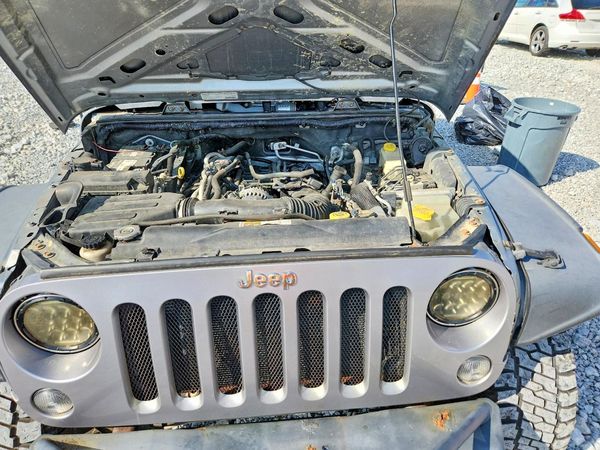 2014 JEEP WRANGLER Sport — Engine bay