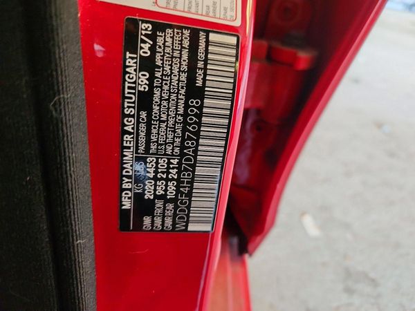 2013 MERCEDES-BENZ C