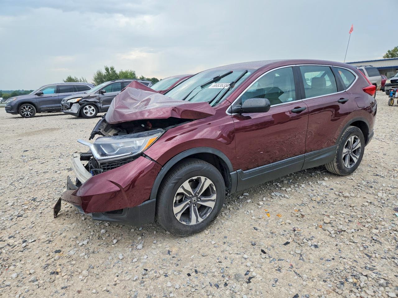 2018 HONDA CRV LX — Front 3/4