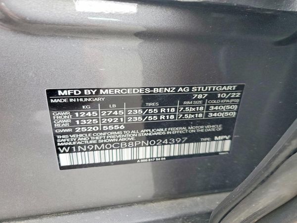 2023 MERCEDES-BENZ EQB