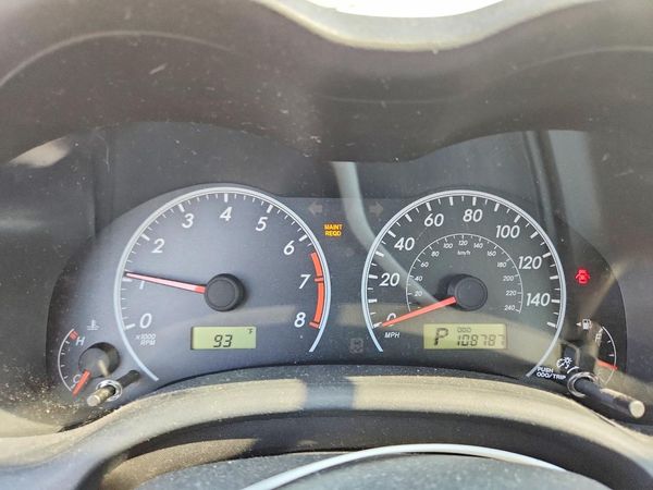 2012 TOYOTA COROLLA