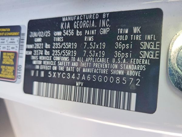 2025 KIA EV6