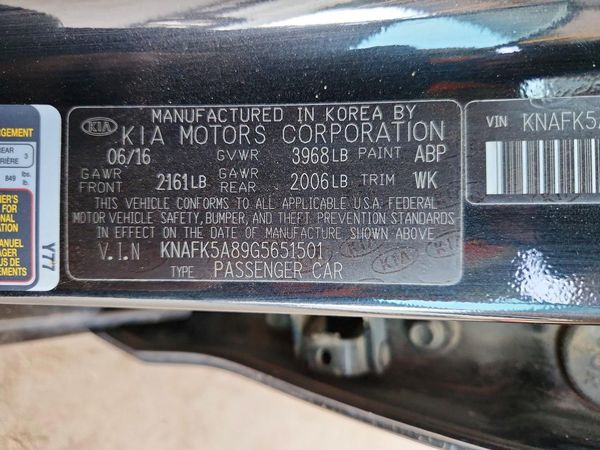 2016 KIA FORTE5