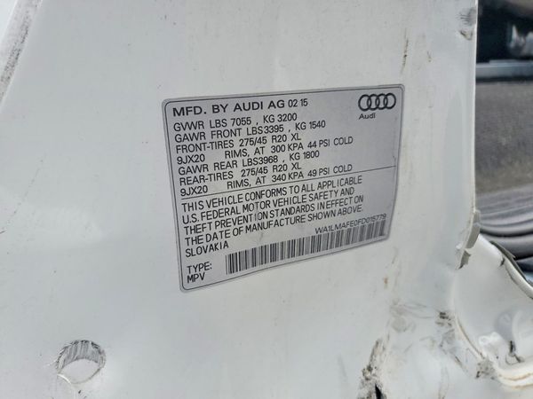 2015 AUDI Q7 Premium Plus
