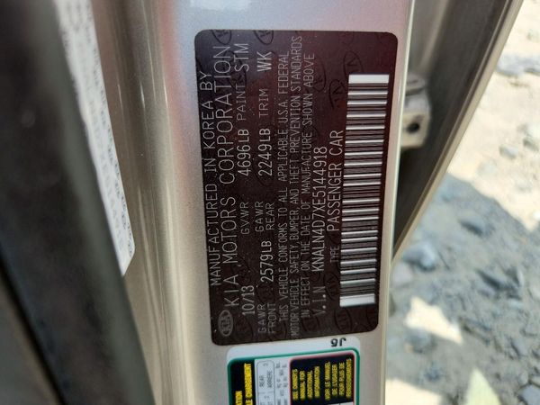 2014 KIA CADENZA EX