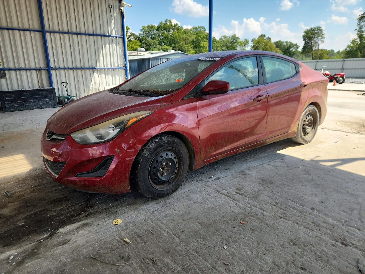 2016 HYUNDAI ELANTRA — Front 3/4