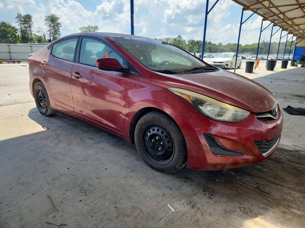 2016 HYUNDAI ELANTRA — Passenger 3/4