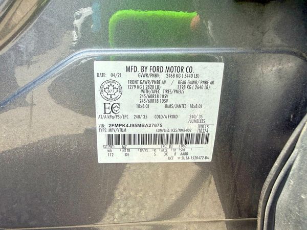 2021 FORD EDGE SEL