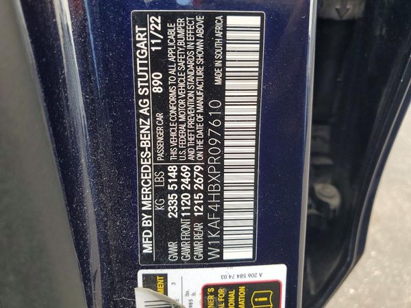 2023 MERCEDES-BENZ C C300 4MATIC