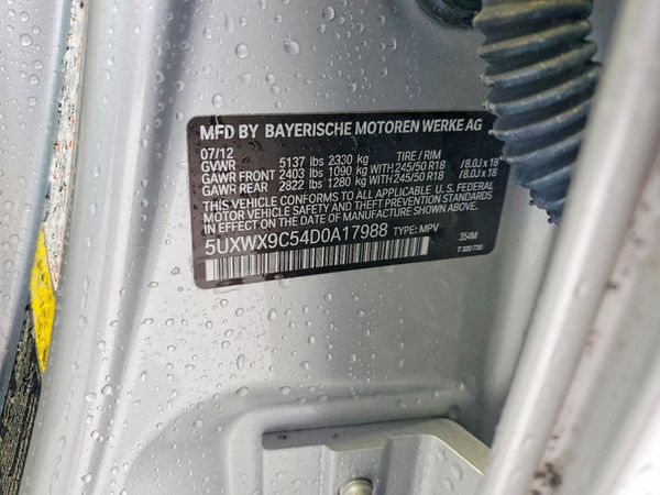 2013 BMW X3 xDrive28i