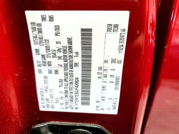 2018 FORD F150