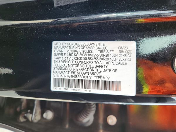 2024 HONDA PILOT