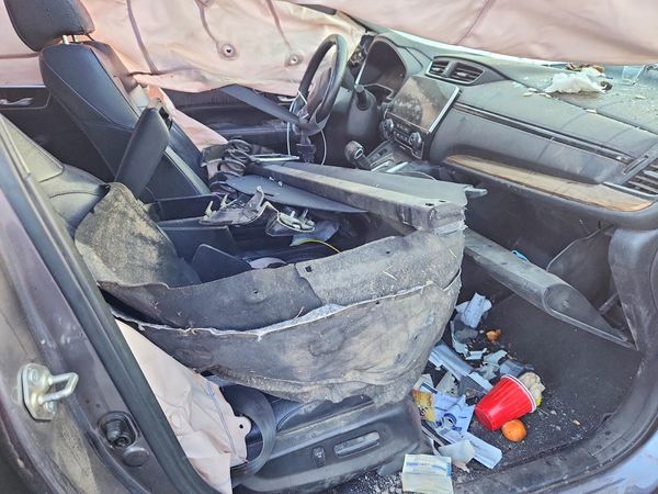 2018 HONDA CRV TOURING — DENT