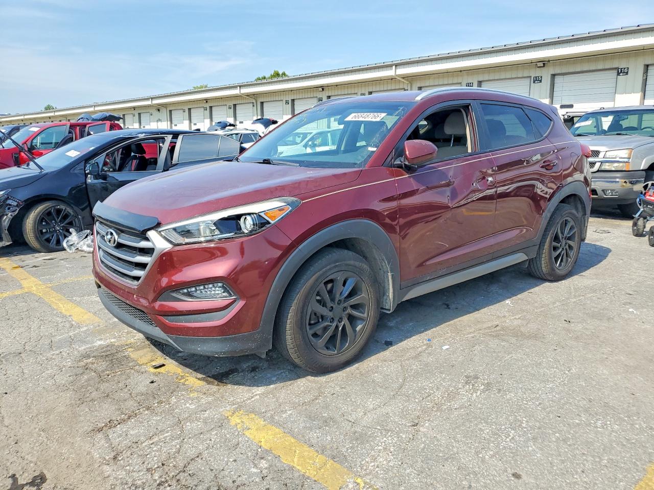 2017 HYUNDAI TUCSON — Front 3/4