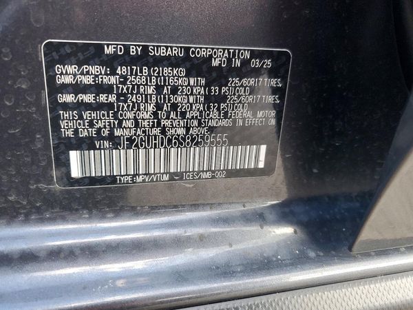 2025 SUBARU CROSSTREK Premium