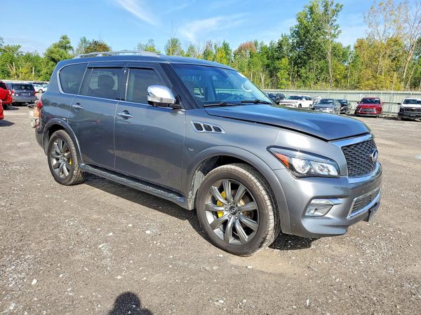 2017 INFINITI QX80 — Passenger 3/4