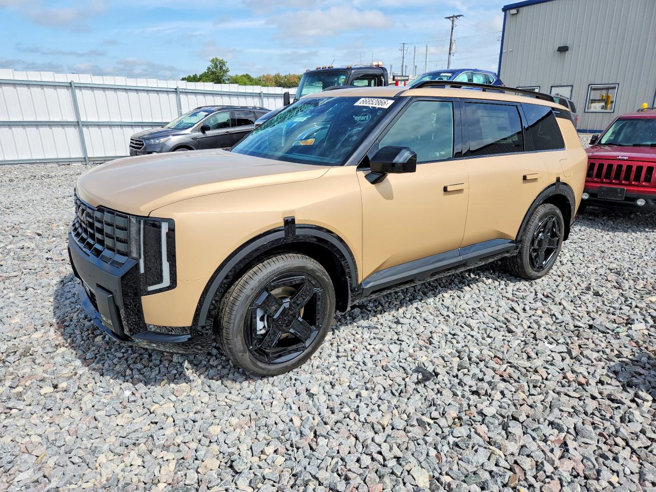 2027 KIA TELLURIDE EX, X-LINE EX — Front 3/4