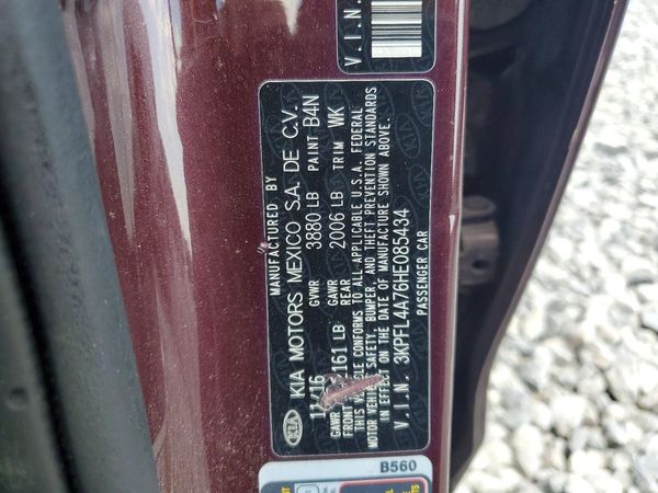 2017 KIA FORTE