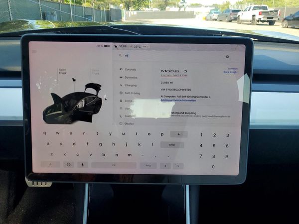 2020 TESLA MODEL 3