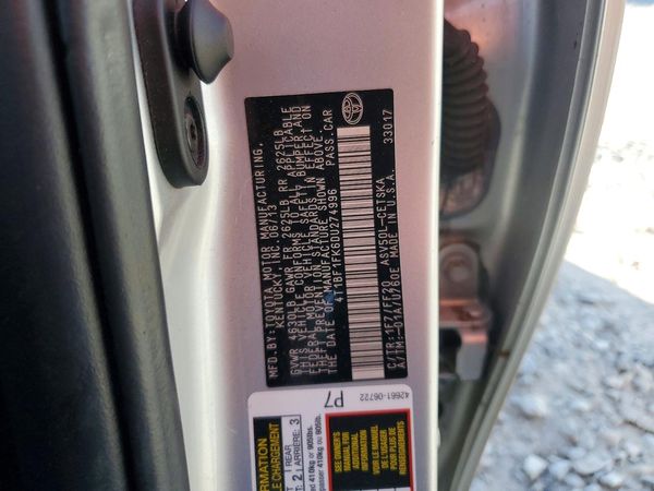 2013 TOYOTA CAMRY