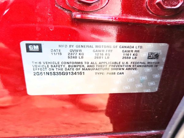 2016 CADILLAC XTS