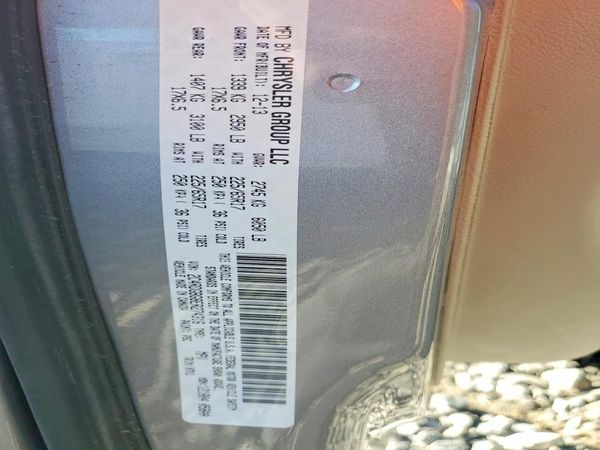 2014 DODGE GRAND CARAVAN