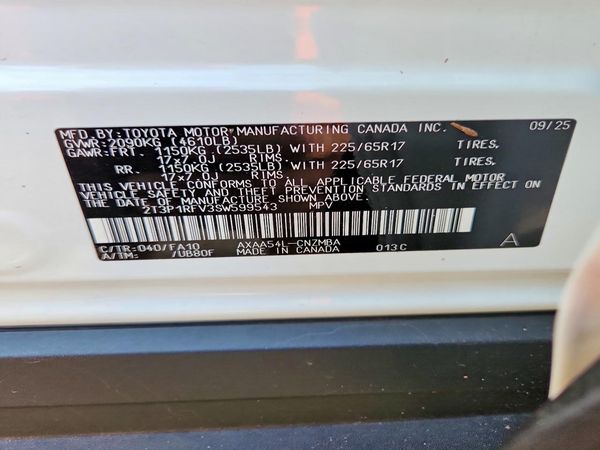 2025 TOYOTA RAV4