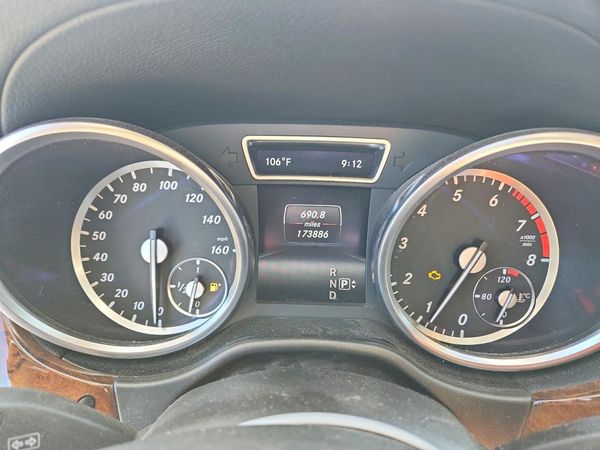 2014 MERCEDES-BENZ ML ML550 4-MATIC — ODOM