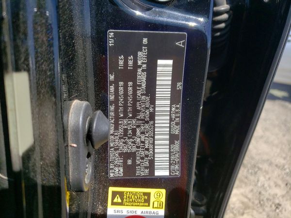 2015 TOYOTA HIGHLANDER
