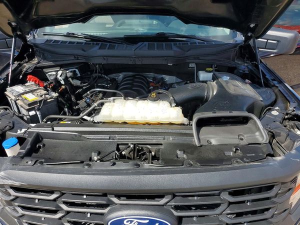2024 FORD F150 — Engine bay