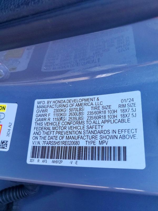 2024 HONDA CR-V