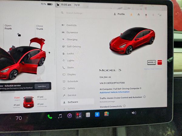 2023 TESLA MODEL 3 — ODOM