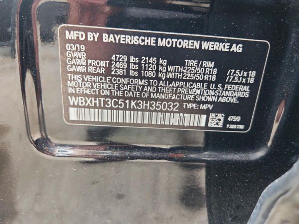 2019 BMW X1
