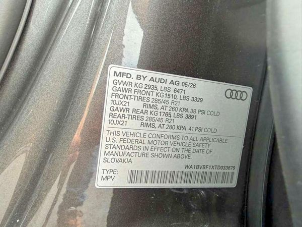 2026 AUDI Q8 quattro Premium Plus
