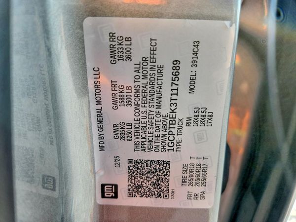 2026 CHEVROLET COLORADO Work Truck