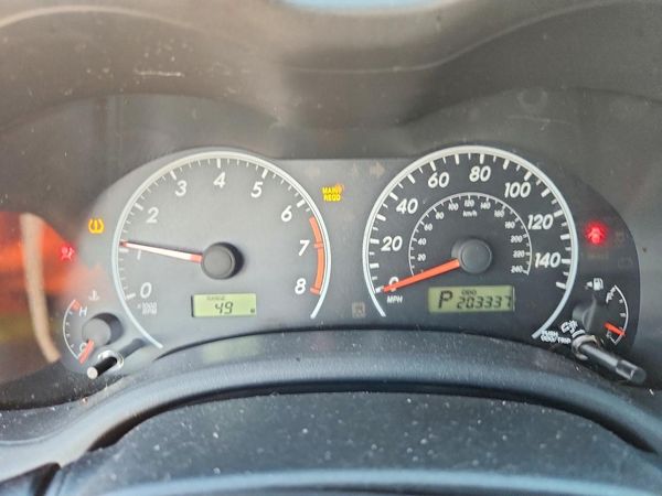 2012 TOYOTA COROLLA