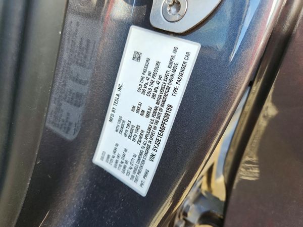 2023 TESLA 3