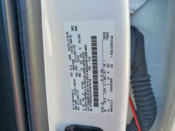 2019 FORD F150