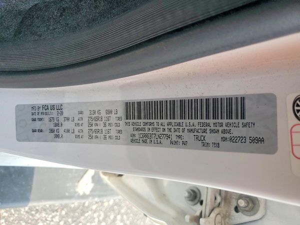2020 RAM 1500