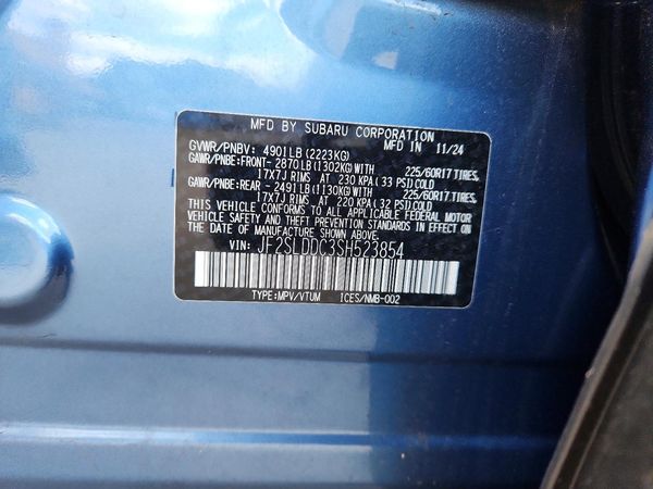 2025 SUBARU FORESTER
